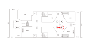 東急／祐天寺駅／TY柱巻看板／№308駅看板・駅広告、位置図