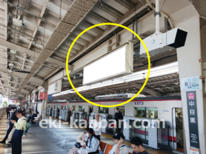 東急／中目黒駅／TY電気額面／№203駅看板・駅広告、写真2