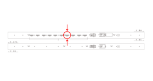 東急/中目黒駅/TY電気額面/№206駅看板・駅広告、位置図