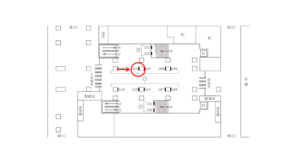 東急／中目黒駅／TY柱巻額面／№101駅看板・駅広告、位置図