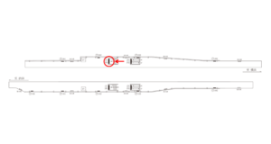 東急／祐天寺駅／TY普通額面／№304駅看板・駅広告、位置図