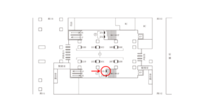 東急/中目黒駅/TY電気額面/№151駅看板・駅広告、位置図