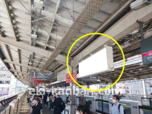 東急/中目黒駅/TY電気額面/№210駅看板・駅広告、写真2