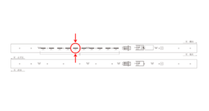 東急／中目黒駅／TY電気額面／№204駅看板・駅広告、位置図