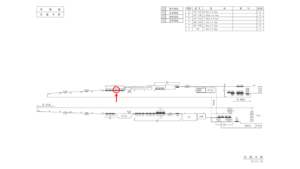 東急／妙蓮寺駅／TY電気額面／№224駅看板・駅広告、位置図