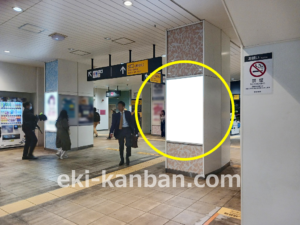 東急/中目黒駅/TY柱巻額面/№107駅看板・駅広告、写真2