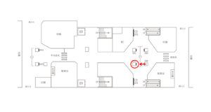 東急／祐天寺駅／TY柱巻看板／№306駅看板・駅広告、位置図