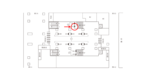 東急／中目黒駅／TY電気額面／№252駅看板・駅広告、位置図