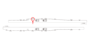 東急／祐天寺駅／TY電気額面／№202駅看板・駅広告、位置図