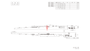 東急／妙蓮寺駅／TY電気額面／№227駅看板・駅広告、位置図
