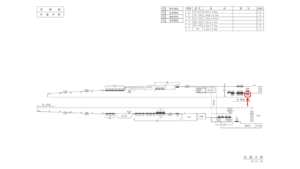 東急／妙蓮寺駅／TY普通額面／№209駅看板・駅広告、位置図