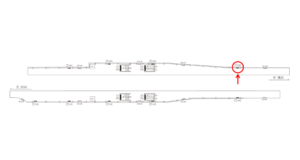 東急／祐天寺駅／TY普通額面／№202駅看板・駅広告、位置図