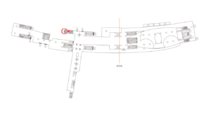 東急／渋谷駅／TY電気額面／№403駅看板・駅広告、位置図