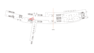 東急／渋谷駅／TY電気額面／№406駅看板・駅広告、位置図