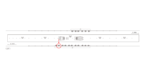 東急/学芸大学駅/TY電気額面/№102駅看板・駅広告、位置図