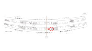 東急／渋谷駅／TY電気額面／№231駅看板・駅広告、位置図