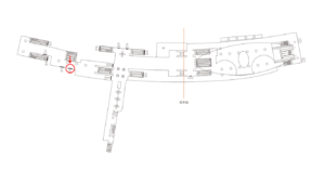 東急／渋谷駅／TY普通額面／№423駅看板・駅広告、位置図