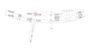 東急／渋谷駅／TY電気額面／№411駅看板・駅広告、位置図