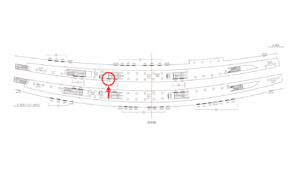 東急／渋谷駅／TY普通額面／№503駅看板・駅広告、位置図