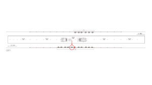 東急/学芸大学駅/TY電気額面/№105駅看板・駅広告、位置図