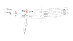 東急／渋谷駅／TY電気額面／№410駅看板・駅広告、位置図