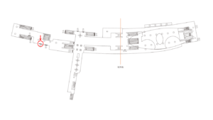 東急／渋谷駅／TY普通額面／№422駅看板・駅広告、位置図