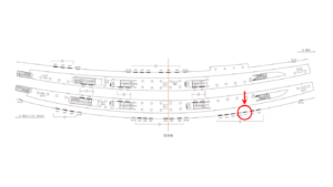 東急／渋谷駅／TY電気額面／№213駅看板・駅広告、位置図