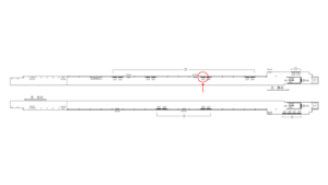 東急／都立大学駅／TY普通額面／№205駅看板・駅広告、位置図