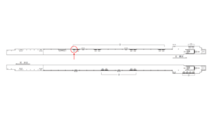 東急／都立大学駅／TY普通額面／№201駅看板・駅広告、位置図
