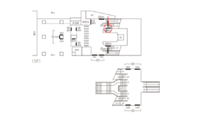 東急／学芸大学駅／TY普通額面／№901駅看板・駅広告、位置図