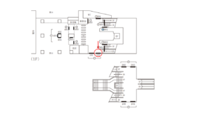 東急／学芸大学駅／TY普通額面／№102駅看板・駅広告、位置図