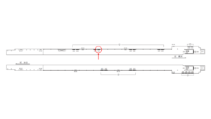 東急/都立大学駅/TY普通額面/№204駅看板・駅広告、位置図