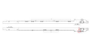 東急／都立大学駅／TY普通額面／№105駅看板・駅広告、位置図