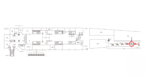 東急／武蔵小杉駅／柱巻看板／№406駅看板・駅広告、位置図