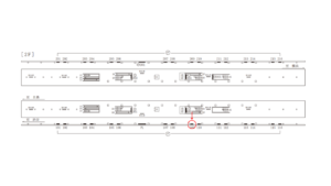 東急／武蔵小杉駅／電気額面／№109駅看板・駅広告、位置図
