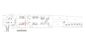 東急／武蔵小杉駅／柱巻看板／№301駅看板・駅広告、位置図