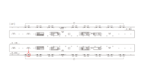 東急／武蔵小杉駅／電気額面／№102駅看板・駅広告、位置図