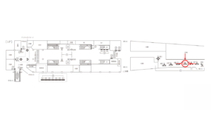 東急／武蔵小杉駅／柱巻看板／№405駅看板・駅広告、位置図