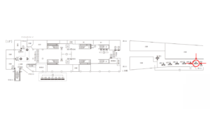 東急／武蔵小杉駅／柱巻看板／№407駅看板・駅広告、位置図