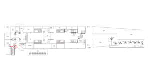 東急／武蔵小杉駅／柱巻看板／№501駅看板・駅広告、位置図