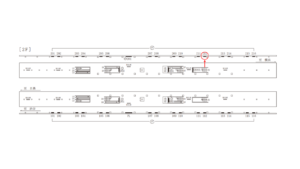東急／武蔵小杉駅／電気額面／№212駅看板・駅広告、位置図