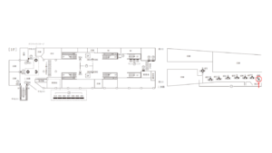 東急／武蔵小杉駅／柱巻看板／№409駅看板・駅広告、位置図