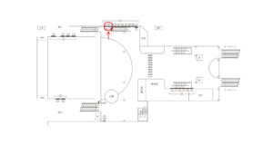 東急／元住吉駅／普通額面／№102駅看板・駅広告、位置図