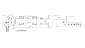 東急／武蔵小杉駅／普通額面／№603駅看板・駅広告、位置図