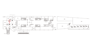 東急／武蔵小杉駅／普通額面／№611駅看板・駅広告、位置図