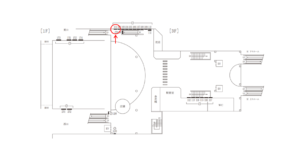 東急／元住吉駅／普通額面／№101駅看板・駅広告、位置図