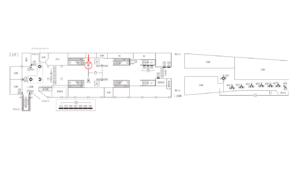 東急／武蔵小杉駅／柱巻看板／№304駅看板・駅広告、位置図