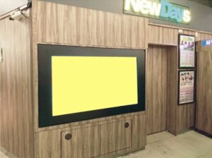 JR／新宿駅／NewDaysビジョン 新宿南口中央（1社ジャック）№1駅デジタルサイネージ・駅広告、写真2