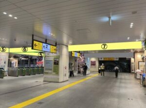 JR／海浜幕張駅／海浜幕張 防煙ガラス シート広告５駅臨時広告・駅広告、写真2