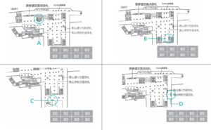 東京メトロ/表参道駅/表参道プレミアムセット(フル)駅ポスター・駅広告、位置図